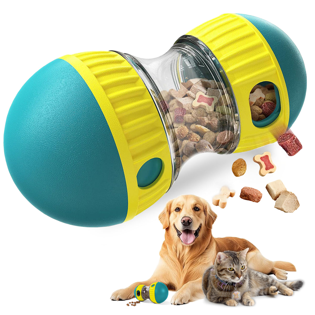 Treat-Dispensing Puzzle Ball