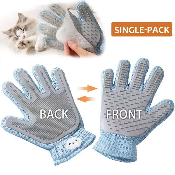 2-in-1 Pet Grooming & Massage Glove